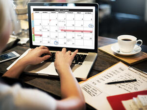 Avoiding distractions and establishing a work schedule can help you work more efficiently. (Shutterstock)