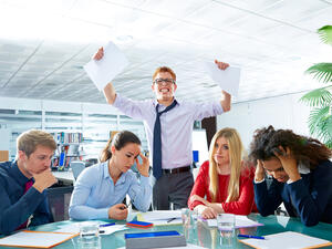 Pay attention to your potential coworkers’ behavior and watch how they interact with their supervisors as it can tell so much about the work environment.  (Shutterstock)