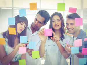 Create a space within your organization with a more relaxed atmosphere, where employees can unwind, brainstorm and discuss ideas. (Shutterstock)