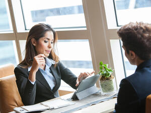 Stay calm through the discussions and try and learn from the criticism. (Shutterstock)