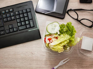 A busy schedule is the biggest challenge standing between 30% of polled professionals and healthier lifestyle. (Shutterstock) 