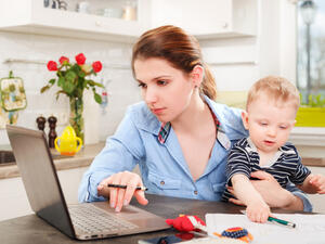 If you’re working from home during work hours, the expectations will be that you’d respond to emails in a timely manner and you’d pick up the phone if called. (Shutterstock)