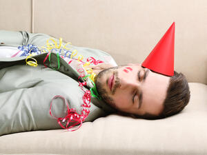 Have you ever asked for compassionate leave after a wild night out? (Shutterstock)