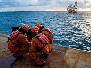 US company Noble Energy currently owns 36 percent of the rights in the Tamar gas reservoir. (File photo)