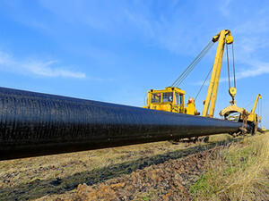 Construction of pipeline infrastructure, the development of the gas fields and the pipeline to the Southern Turkish would cost about $4 billion alone. (File photo)