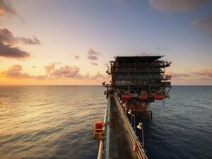 A new report warns that encouraging estimates are not suffice to claim that Lebanon will smoothly extract and export gas in the future without any difficulties. (File photo)