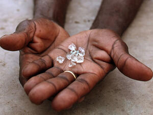 The Kimberley Process was established in 2003 to stop the trade in diamonds from conflict-strewn countries. (Twitter)