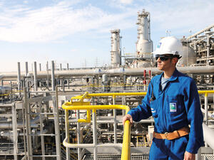 Sadara's first phase commenced operations in 2015, and the remaining operating units are scheduled for completion by the end of 2016. (File photo)