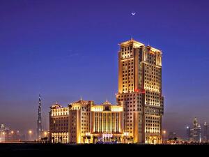The five-star Marriott Hotel Al Jaddaf in Dubai.  (Marriott)