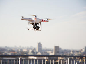 From a civil aviation perspective, drones are key to promoting the Dubai Smart Government Vision, and the DCAA are ensuring flight safety of Dubai's airspace. (Shutterstock)
