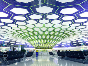 The Middle East is an emerging market for smart airports. Abu Dhabi Airport. (File photo)