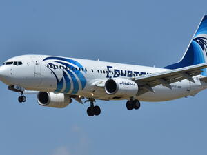 Egyptair's Boeing 737-800. (Wikimedia Commons)