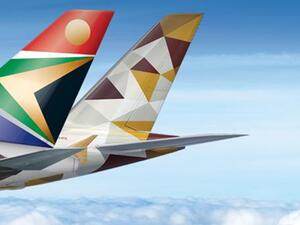 SAA said that the Johannesburg-Abu Dhabi route was not sustainable. (Etihad)