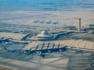 Completion of the Riyadh Airport expansion is planned for May 2019. (File photo)