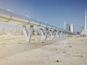 The study, conducted with consulting firm McKinsey and engineering design firm Bjarke Ingels Group, will work on proposed routes, designs and costs. (Hyperloop)