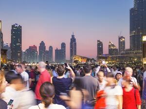 A new report shows that 88 percent of the UAE's population were born outside the UAE, with almost 3.5 million from India, 935,000 from Egypt, and 906,000 from Pakistan. (Shutterstock)