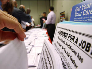 Only four in 10 employers have a strategy in place to attract workers who are not actively seeking a new job, despite professionals being overwhelmingly open to being contacted with potential offers of employment. (AFP/File)