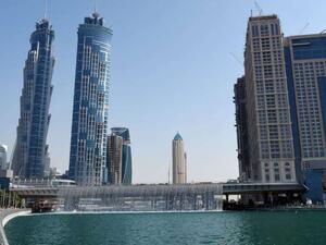 A handout image released by the media office of Sheikh Mohammed bin Rahid al-Maktoum, the ruler of Dubai, on Nov 9, 2016 shows a view of the "Dubai Water Canal".  (AFP/File)