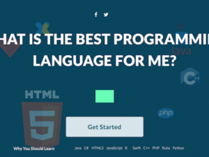 موقع Best Programming Language For Me جاء ليقدّم للمستخدم وسيلة سهلة وبسيطة للغاية من أجل الوصول إلى اللغة المناسبة لهدف المستخدم من أجل إتمام أفكاره ومشاريعه