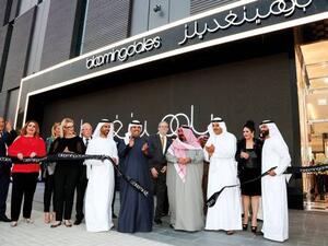 It is only the second time the iconic New York store has opened its doors outside of the US; the first was in Dubai Mall nearly eight years ago. (Photo courtesy of Gulf News)