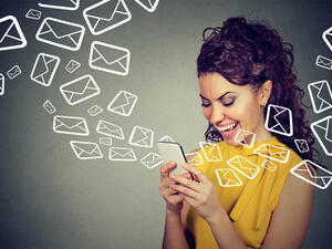 People often underestimate the importance of a well-written and well-structured email, especially in making a great first impression on the employer. (Shutterstock)