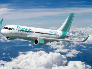 The flynas order from Airbus is for up to 100 A320neos, including purchasing options, according to Reuters.   (flynas)