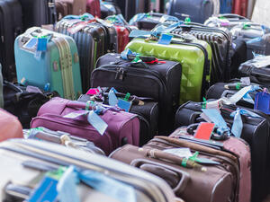 The new rules will see bags without flat surfaces rejected at check-in. (Shutterstock)