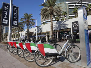Cycling is one of the fastest growing activities in Dubai, with an ever-increasing number of events, initiatives and groups promoting the sport. (Shutterstock/Philip Lange)