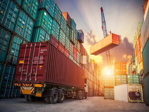 Although the additional levies are already being charged on air freight and shipments, these are yet to be introduced on imports made via road. (Shutterstock)