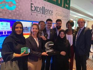 حصد "مجلس الإمارات للأبنية الخضراء"، جائزة فئة الهيئات التمثيلية من جائزة دبي التقديرية للجودة