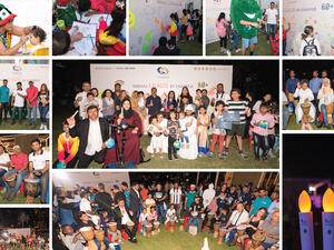 صور من ساعة الأرض