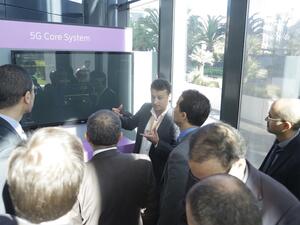 أجرت شركة إريكسون عرضاً مباشراً لتقنية الجيل الخامس في المقر الرئيسي لشركة "اتصالات المغرب"