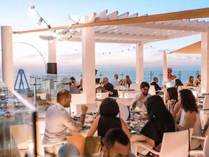 Pure Sky Lounge & Dining at Hilton Dubai The Walk