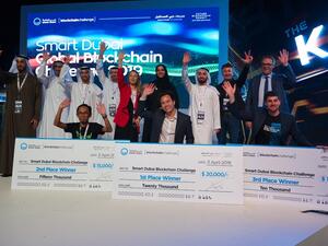 الفائزين بالدورة الثالثة لـ التحدي العالمي للبلوك تشين