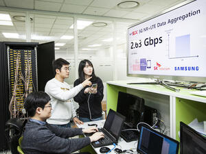 SKT Samsung Dual Connectivity Test