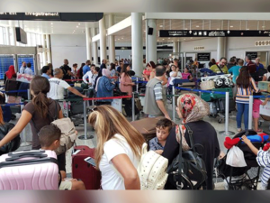 Nearly half of the World Bank’s $18 million loan to overhaul Beirut’s airport will be invested in a “fast-track link” to ease congestion and manage passenger flow before the summer. (Twitter)
