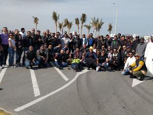 جولة بالدراجات النارية إلى جزيرة الحديريات في أبوظبي