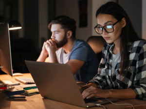 Few UAE employees work for almost 3 full working days beyond their contracted hours monthly. (Shutterstock)