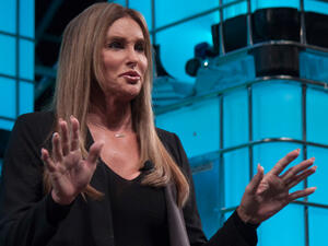 The 'I Am Cait' star - who was known as Bruce Jenner before undergoing a gender translation - wrote a sweet message of support for her 20-year-old daughter after she welcomed a baby into the world on Thursday (Source: G Holland - Shutterstock)