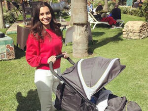 The 'Arab Idol' winner faced some criticism for not showing her son's face (Source: carmensolimanofficial - Instagram)