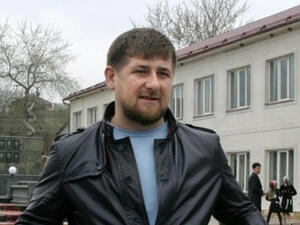 Head of the Chechen Republic Ramzan Kadyrov in Grozny, 2009 (AFP/Viskhan Magomadov)