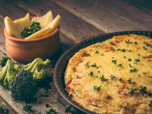 صينية البطاطا بالجبن