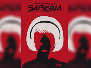  Netflix has released on social media the first poster for their upcoming television reboot (Source : caosabrinabr / instagram )