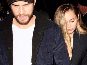 Cyrus and Hemsworth got married in December  (Source: mileycyrus / Instagram ) 