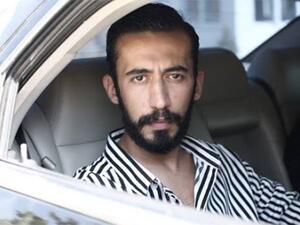 The rapper Anil Murat Acar, known as "Gazapism" in the Çeşme district of Izmir, was caught with drugs. (Twitter)