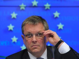 György Matolcsy of the FIDESZ party pleaded voters to vote 'no' for the referendum (AFP/File)