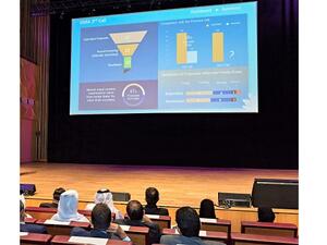 DIFI Osra Award presentation at the 9th QNRF Annual Forum