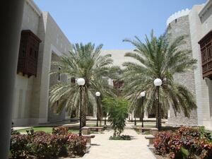 Emerald Library in Sultan Qaboos University. (Twitter)