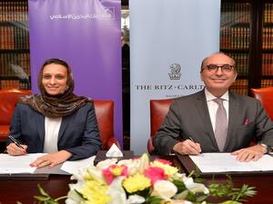 The signing ceremony was attended by Ms. Dalal AlQais, General Manager of Retail Banking of BisB and Mr. Bernard de Villèle, General Manager of The Ritz-Carlton, Bahrain.