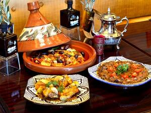 المطبخ المغربي يضم طيف واسع من النكهات الشهية والفريدة من نوعها.